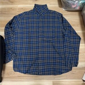Uniqlo men’s cotton flannel shirt
